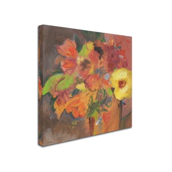 Sheila Golden 'Floral Expressions' Canvas Art,35x35